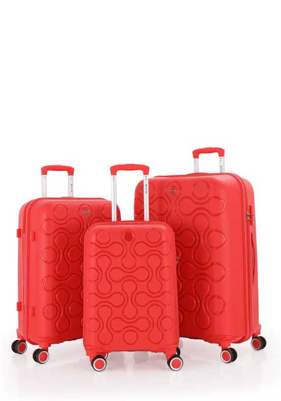 Mçs Üçlü Polipropilen Valiz Seti V376